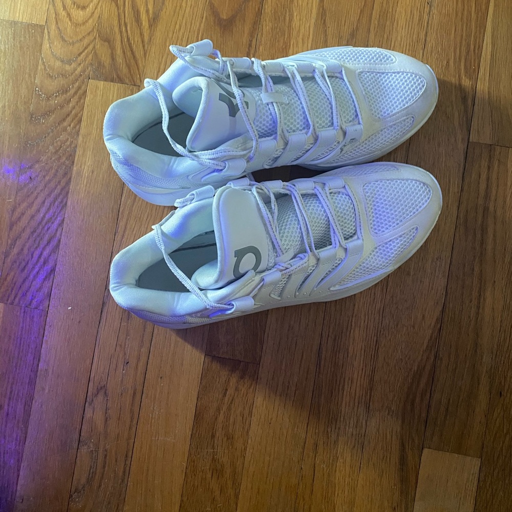 Nike KD 18 White Mesh Sneakers